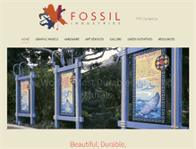 Tablet Screenshot of fossilgraphics.com